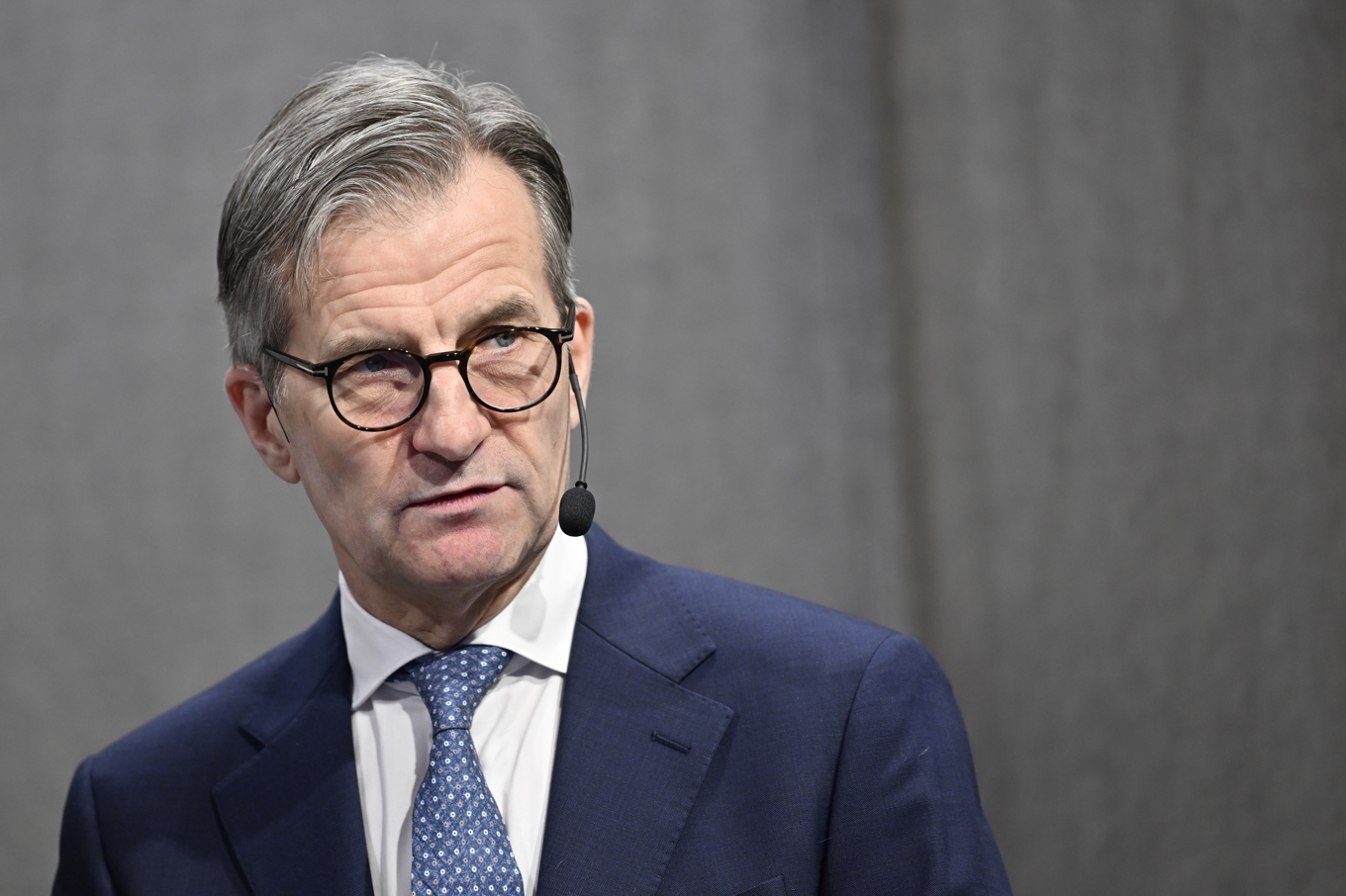 Erik Thedéen på torsdagen. Foto: Pontus Lundahl/TT