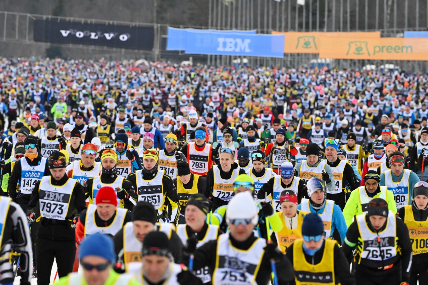 Strängare kontroller under Vasaloppet 2026. Arkivbild. Foto: Ulf Palm/TT