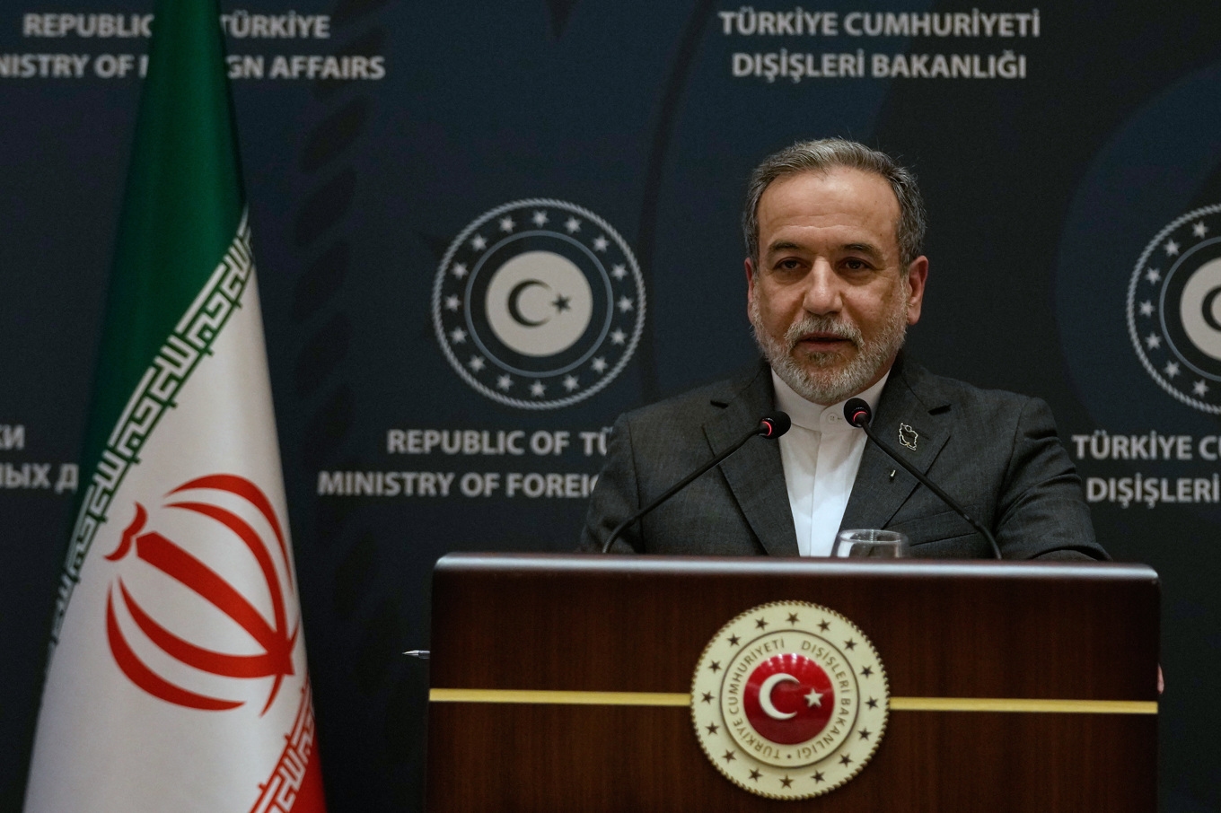 Irans utrikesminister Abbas Araghchi. Arkivbild. Foto: Khalil Hamra /AP/TT