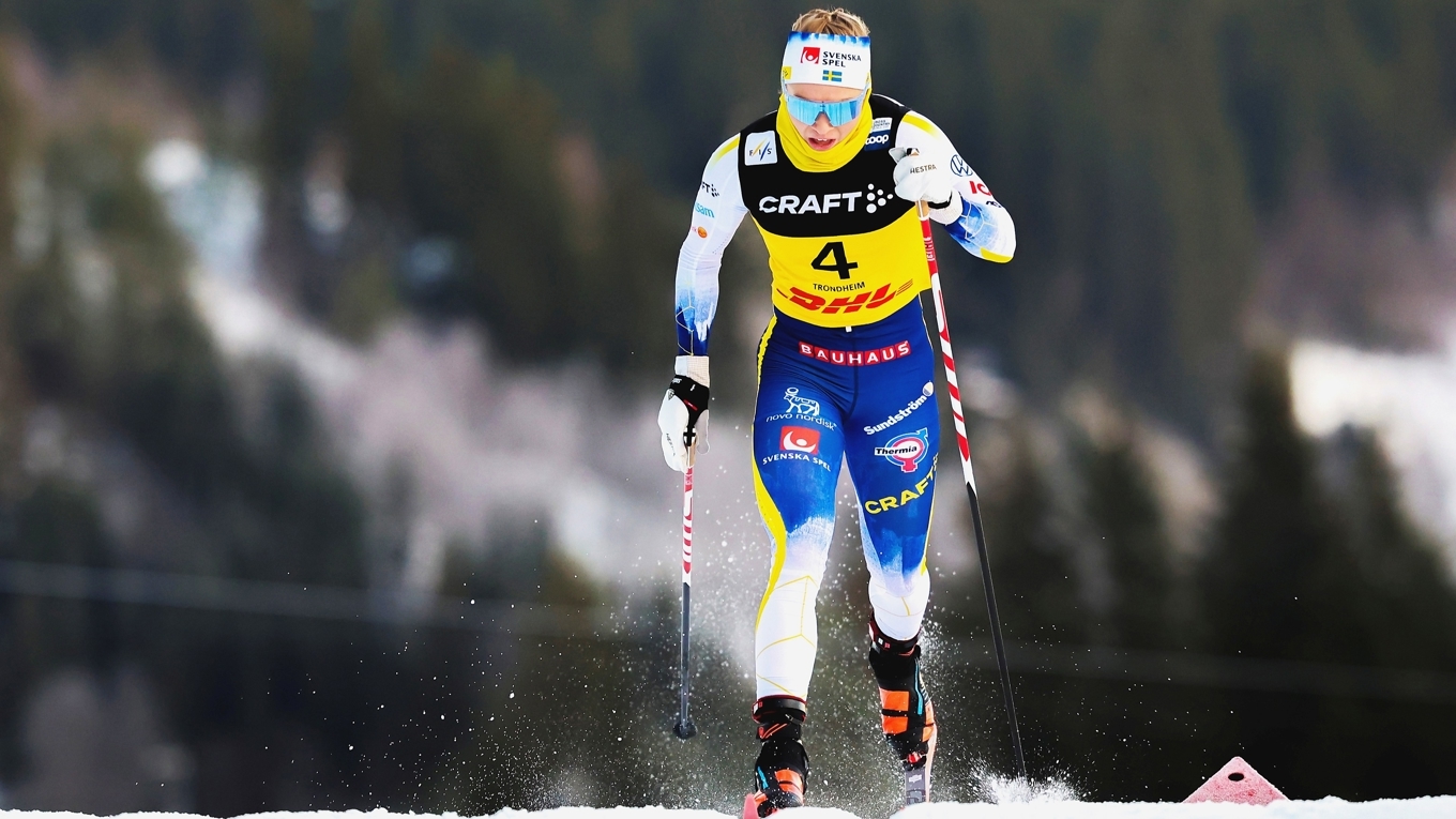 Nyligen utsedda Jerringprisvinnaren Jonna Sundling får ikläda sig rollen som en av Sveriges största guldfavoriter vid OS i Milano/Cortina. Foto: Geir Olsen/NTB