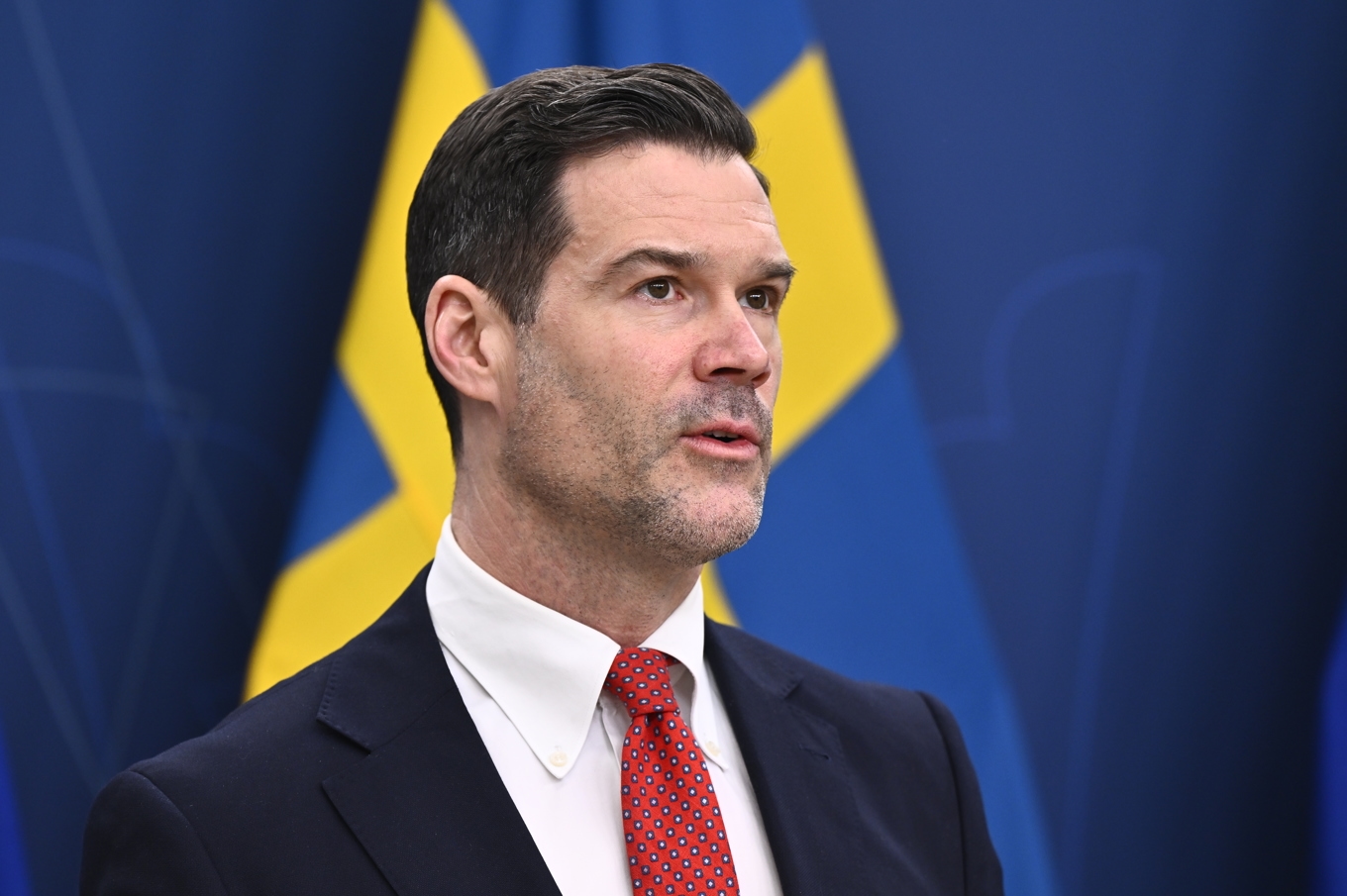 Migrationsminister Johan Forssell (M). Arkivbild. Foto: Henrik Montgomery/TT