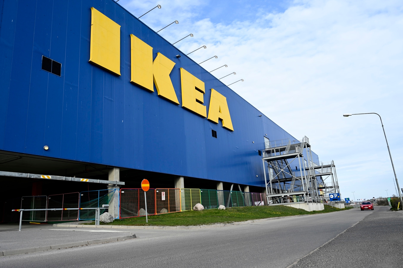 Ikea har upptäckt fel på lampa. Arkivbild. Foto: Anders Wiklund/TT