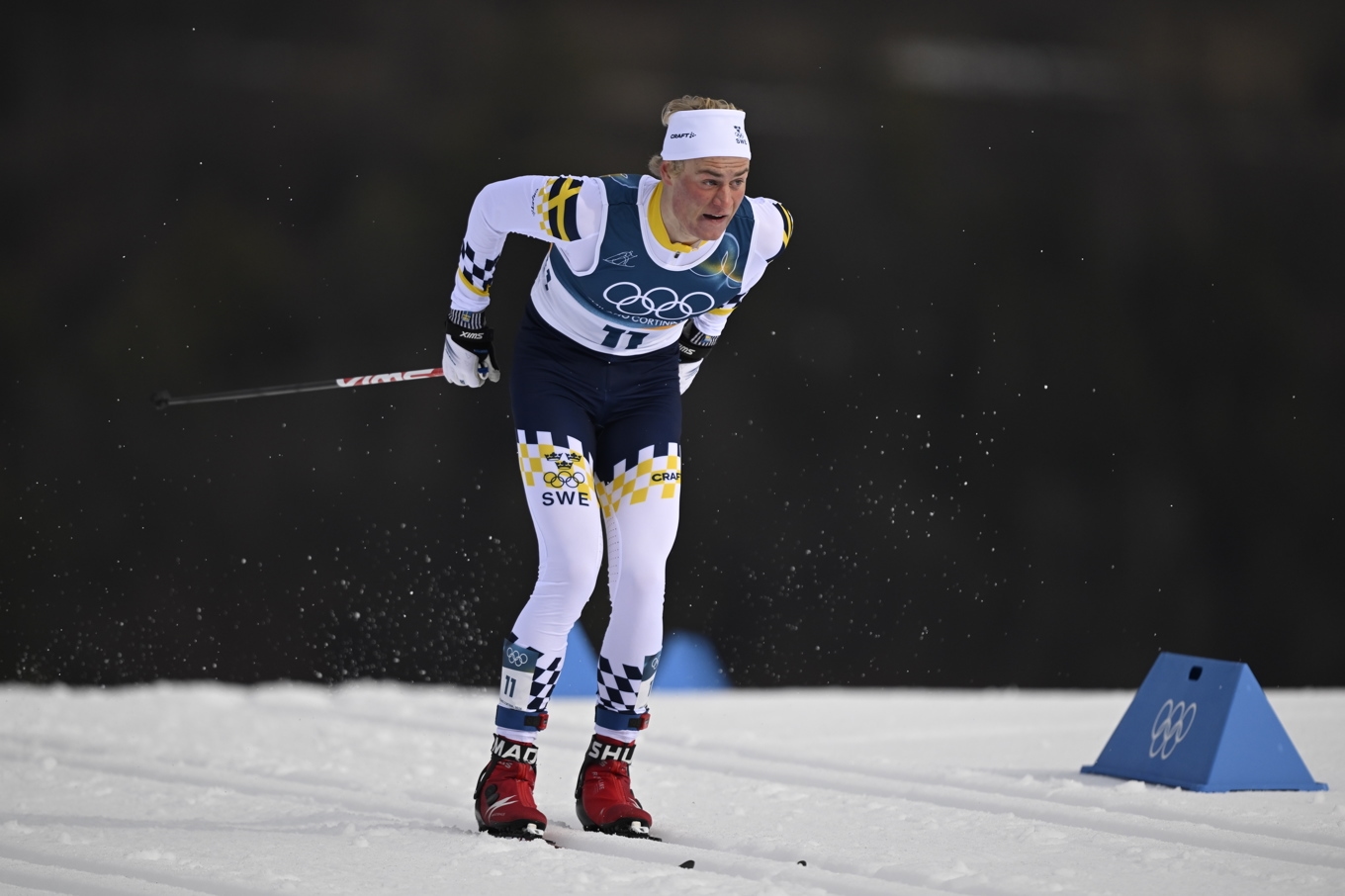 Alvar Myhlback gjorde ett bra sprintkval. Foto: Christine Olsson/TT