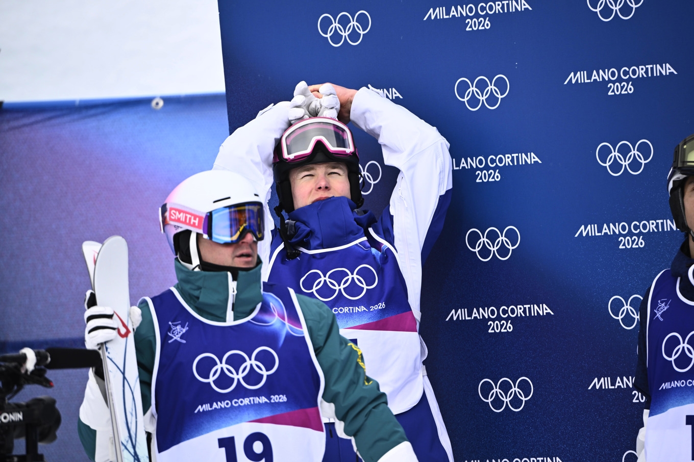 Walter Wallberg slutade fyra i puckelpistfinalen. Foto: Fredrik Sandberg/TT