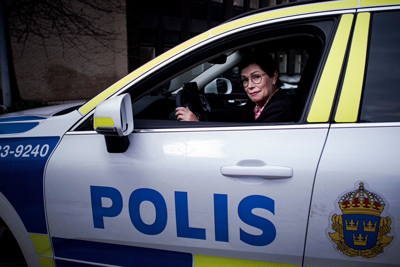 Polisförbundets ordförande Katharina von Sydow. Arkivbild. Foto: Tim Aro/TT
