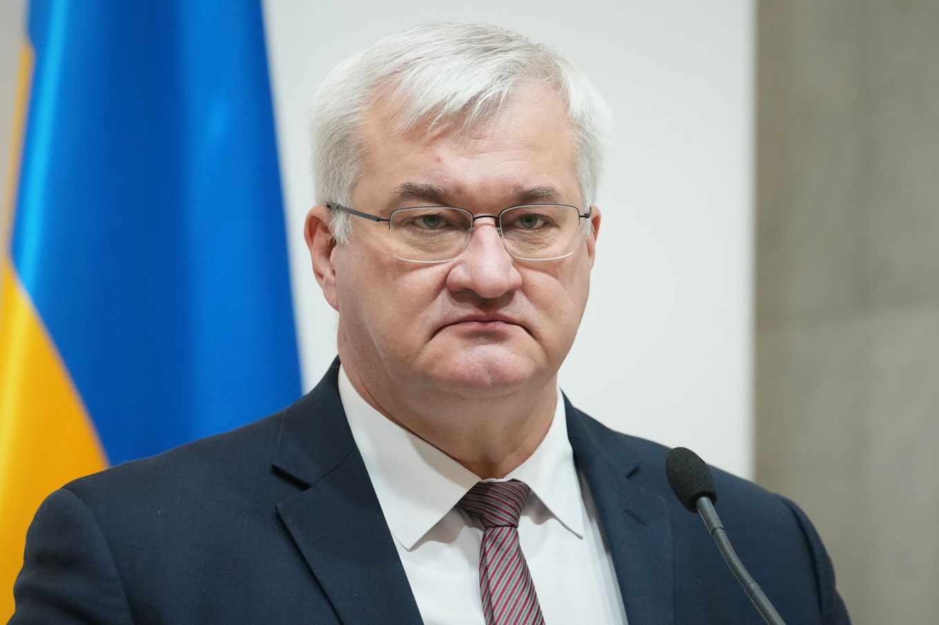 Andrij Sybiha. Bild från förra veckan. Foto: Sergej Grits/AP/TT