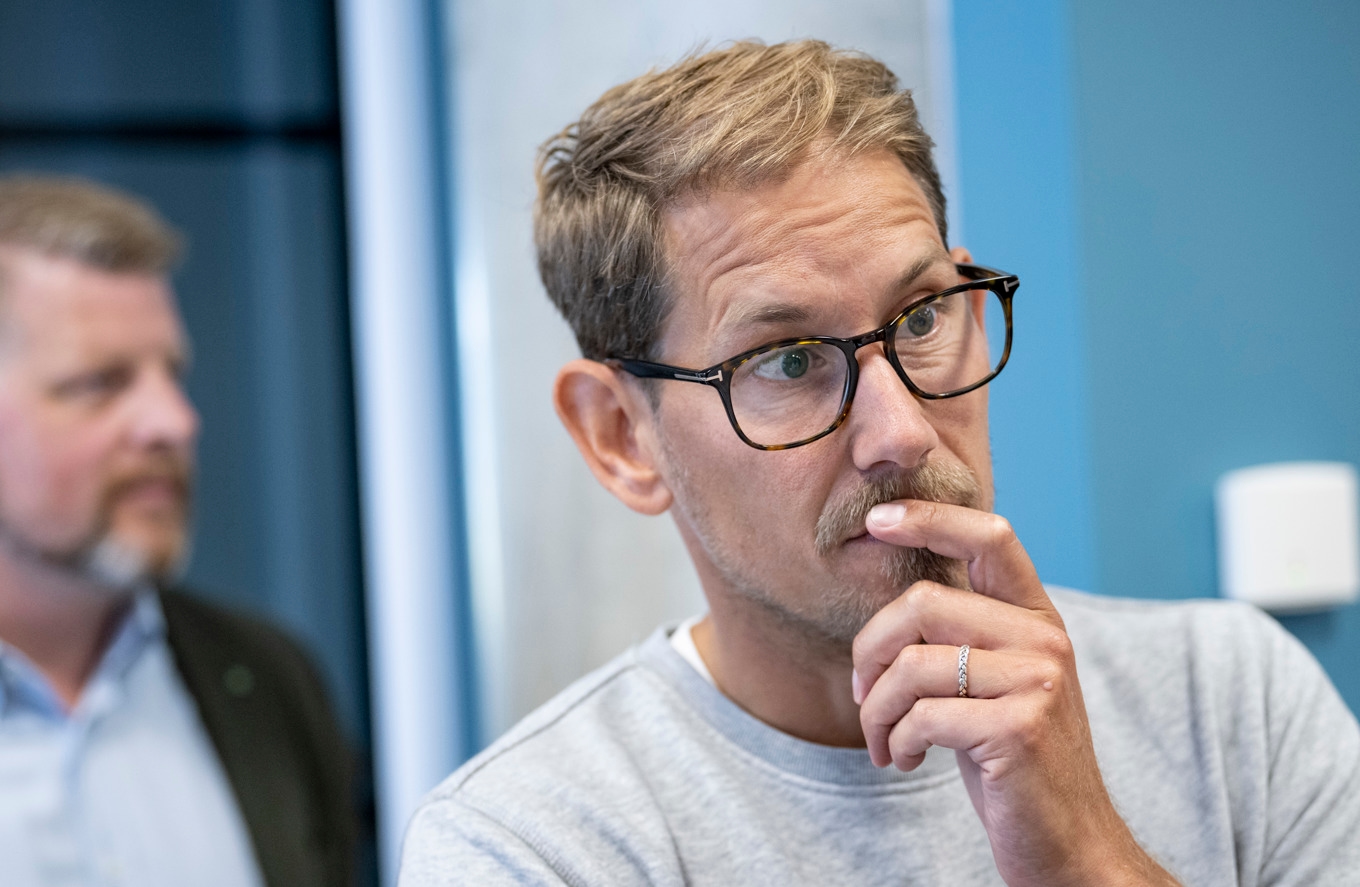 Riksdagsledamoten Niels Paarup-Petersen (C) vill kalla Migrationsverkets GD till socialförsäkringsutskottet. Foto: Johan Nilsson/TT