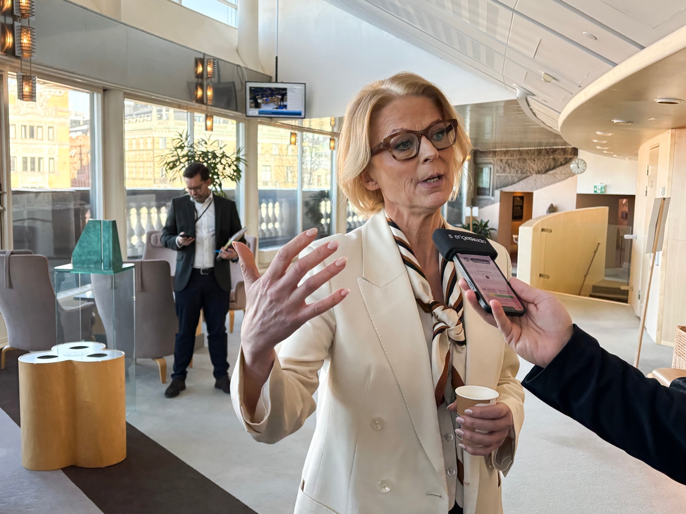 "Jag kommer heller aldrig be om ursäkt" säger finansministern på måndagen. Foto: Foto: Niklas Svahn/TT