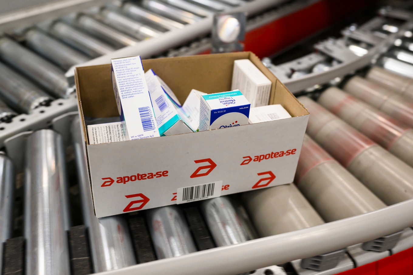 Apoteas lager i Morgongåva. Arkivbild. Foto: Henrik Montgomery/TT