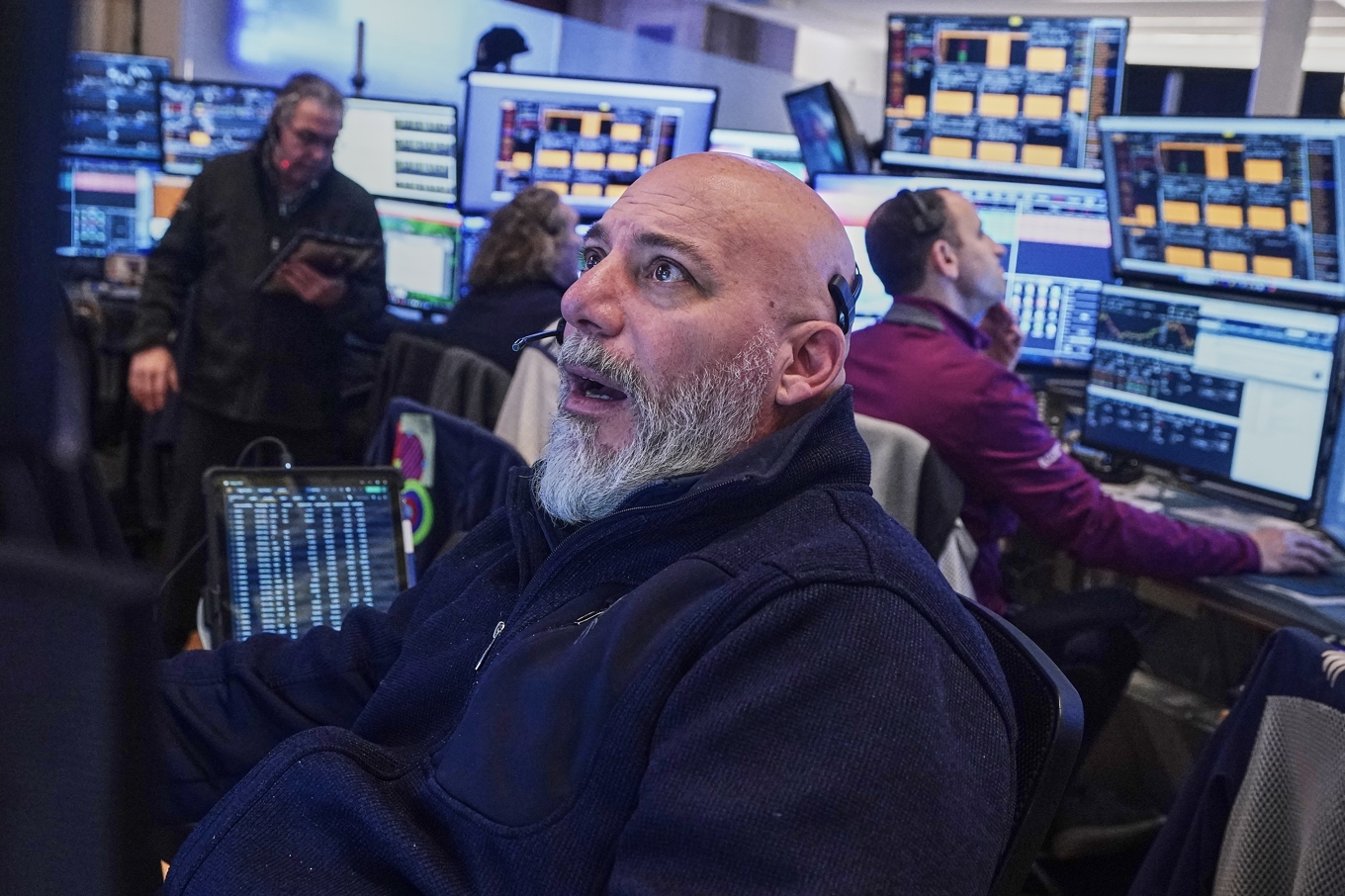 Wall Street blickar uppåt. Bilden är tagen 18 februari. Foto: Richard Drew /AP/TT