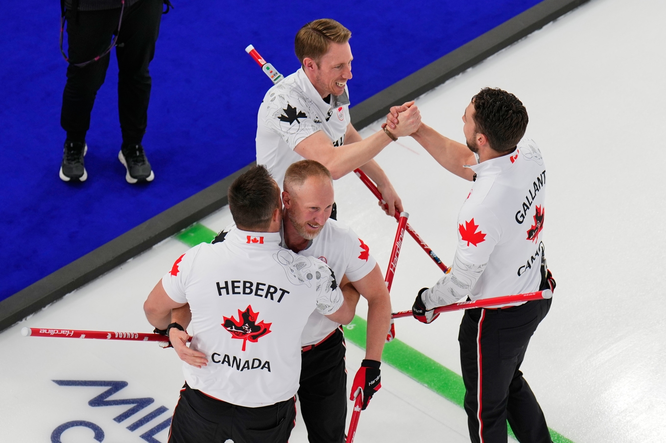 Kanada besegrade Norge i OS-semifinalen. Foto: Bernat Armangue/AP/TT