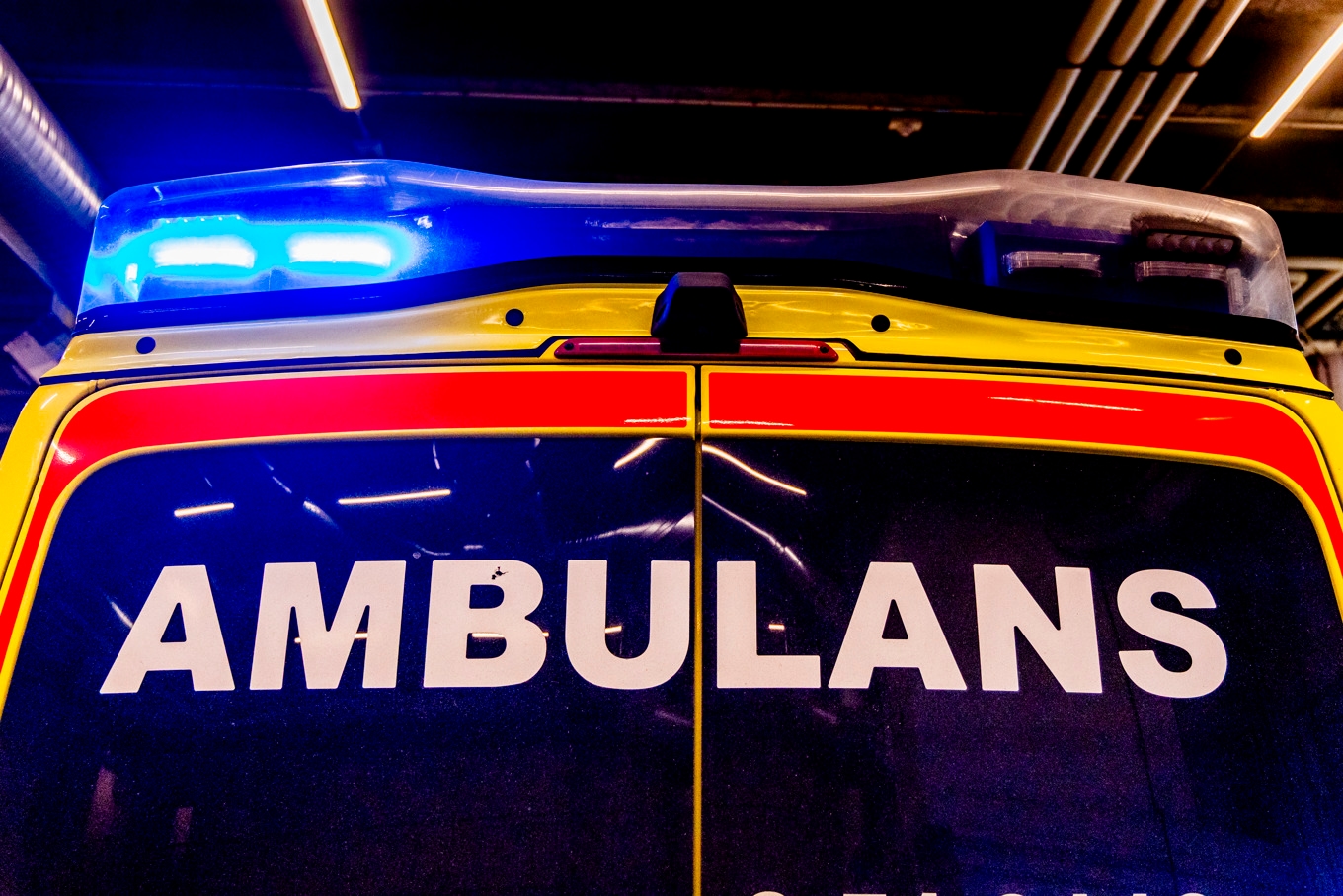 Tre personer fördes till sjukhus efter en brand i Uppsala. Arkivbild. Foto: Adam Ihse/TT