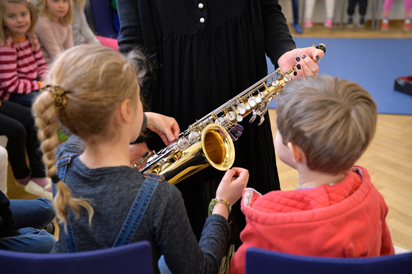 Projektet "Det klingande rummet" vill engagera barn och unga med musikintresse. Arkivbild. Foto: Anders Wiklund/TT