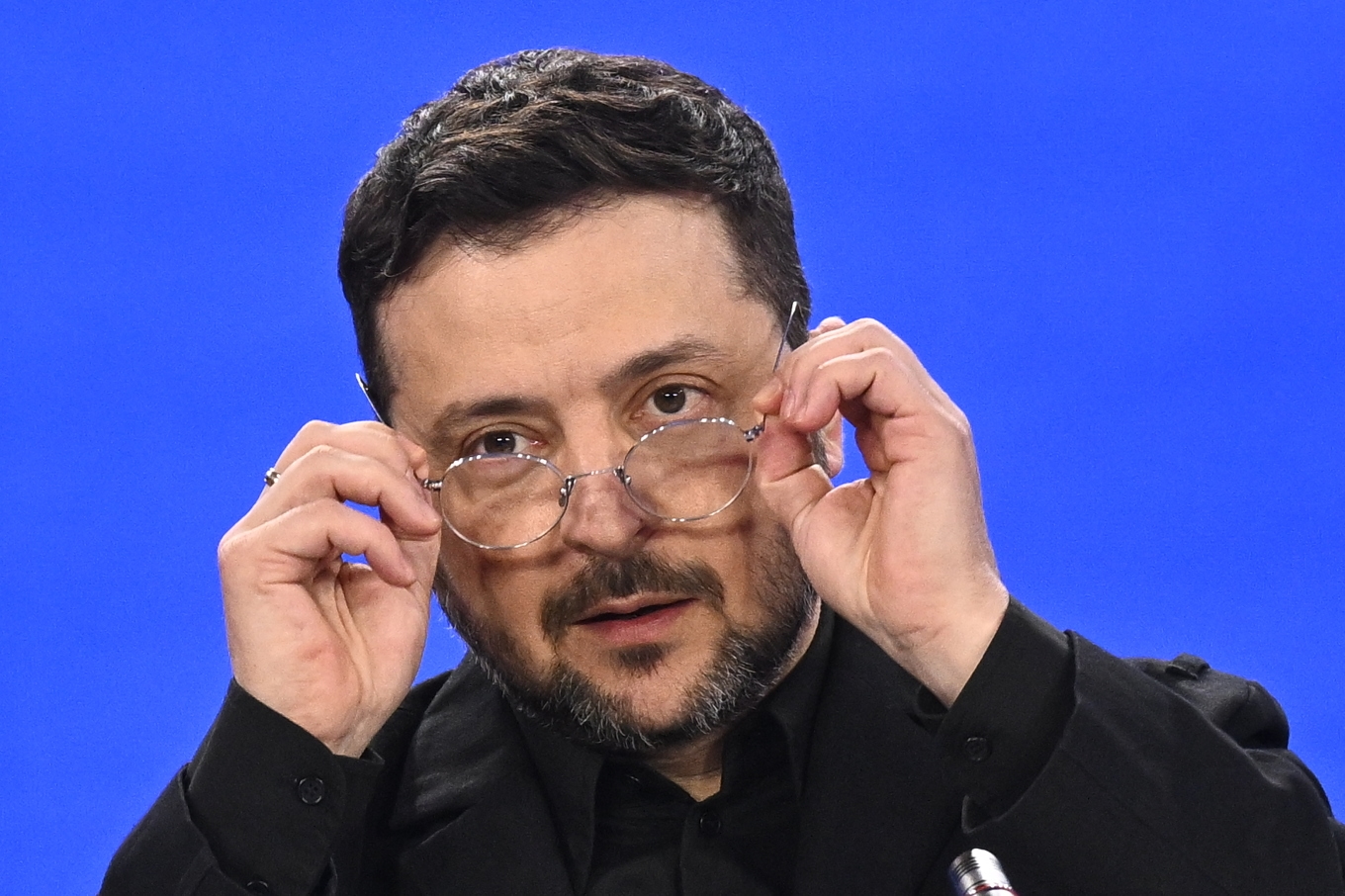 Ukrainas president Volodymyr Zelenskyj. Foto: Fredrik Sandberg/TT