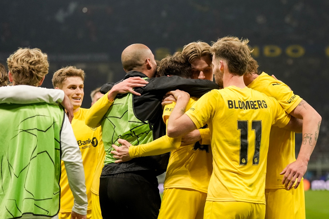 Bodø/Glimt hyllas för sitt spel. Foto: Terje Pedersen/NTB/TT