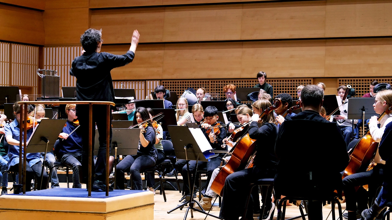 Sportlovsorkestern. Foto: Caroline Kvick/Norrköpings Symfoniorkester