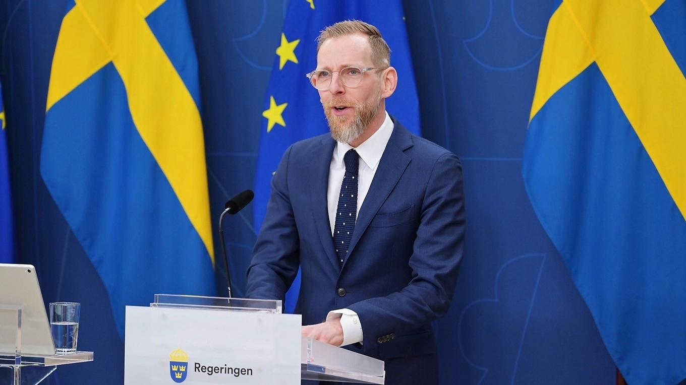 Socialminister Jakob Forssmed (KD). Foto: Roger Sahlström