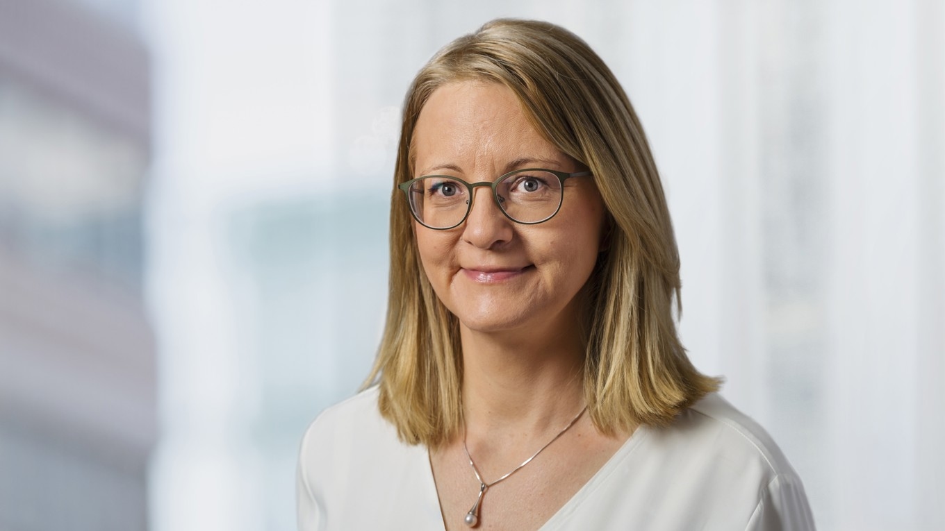 Hillevi Busch, utredare vid Enheten för psykisk hälsa och suicidprevention på Folkhälsomyndigheten. Foto: Lena Katarina Johansson