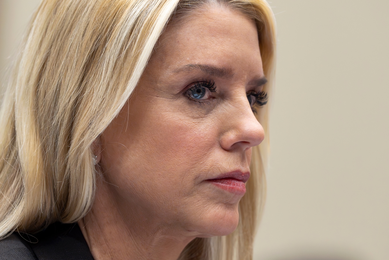 Justitieminister Pam Bondi ska frågas ut på nytt om Epsteinutredningen. Arkivbild. Foto: J. Scott Applewhite/AP/TT