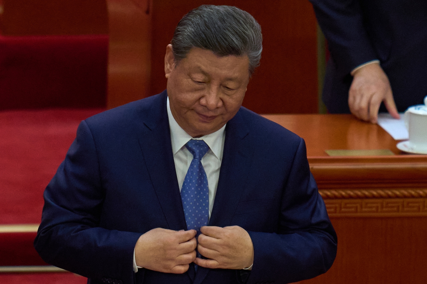 Kinas president Xi Jinping. Foto: Ng Han Guan/AP/TT