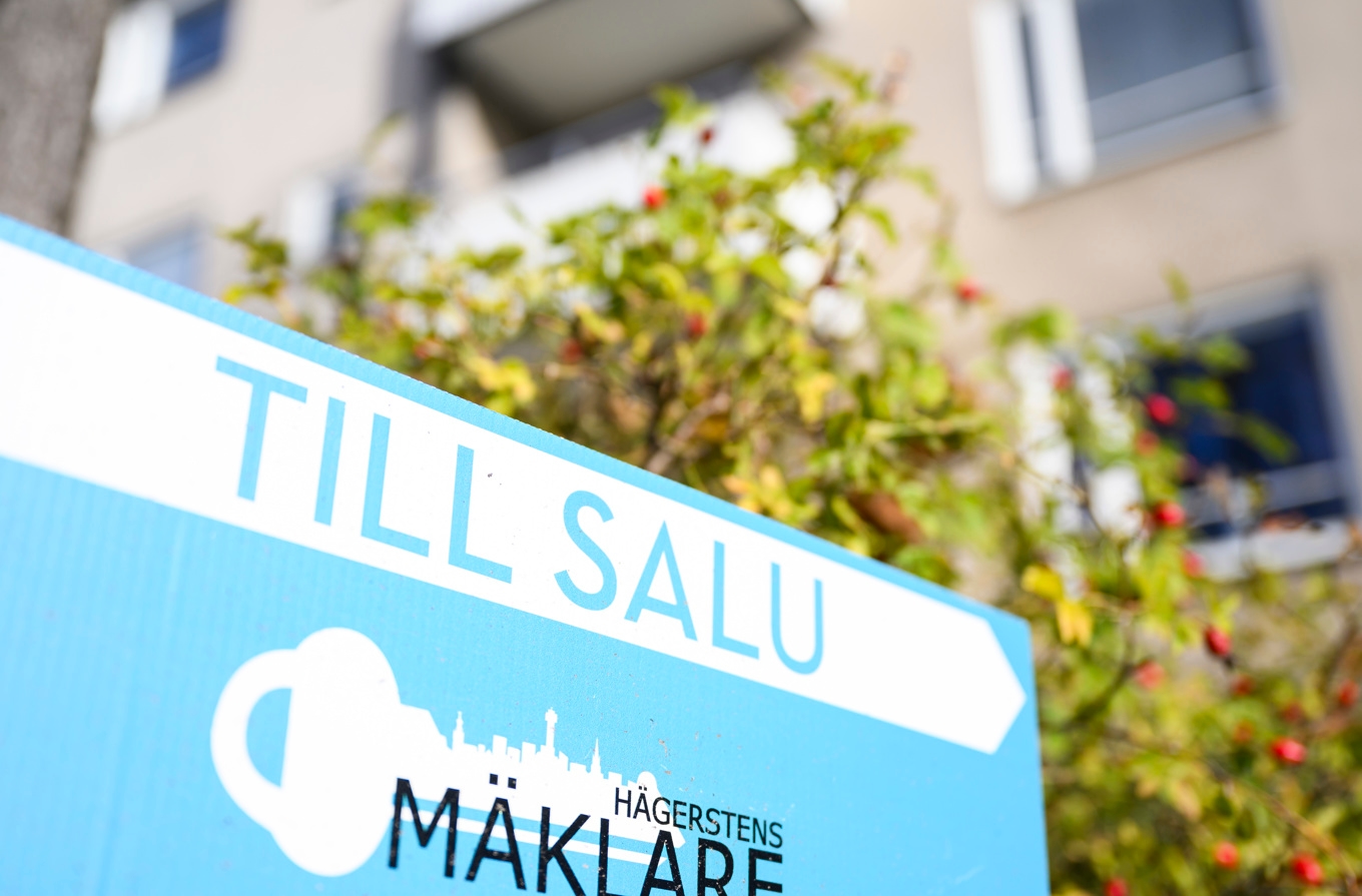 Priserna på bostadsrätter steg under februari. Arkivbild. Foto: Henrik Montgomery/TT