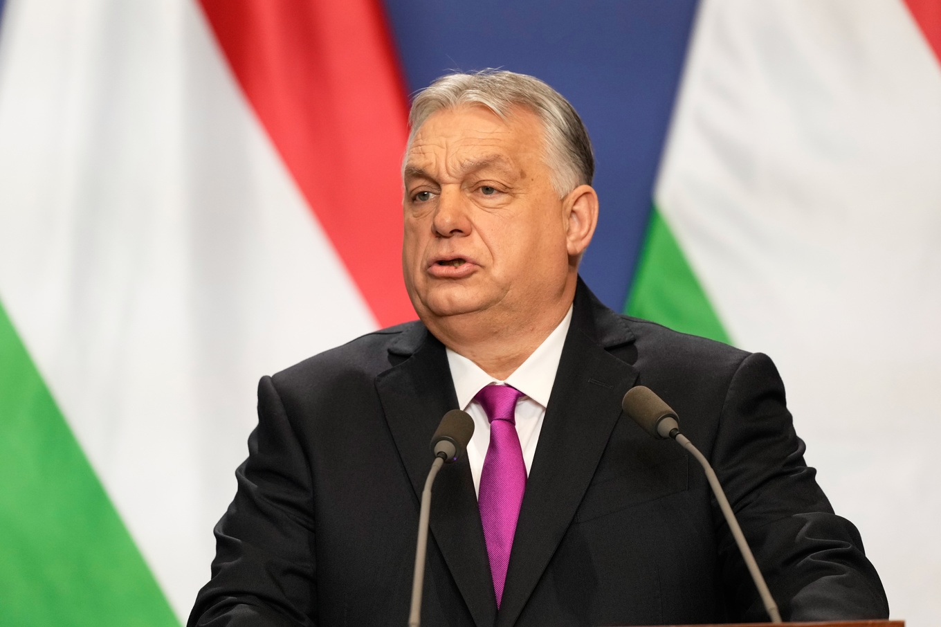 Ungerns premiärminister Viktor Orbán. Arkivbild. Foto: Alex Brandon/AP/TT