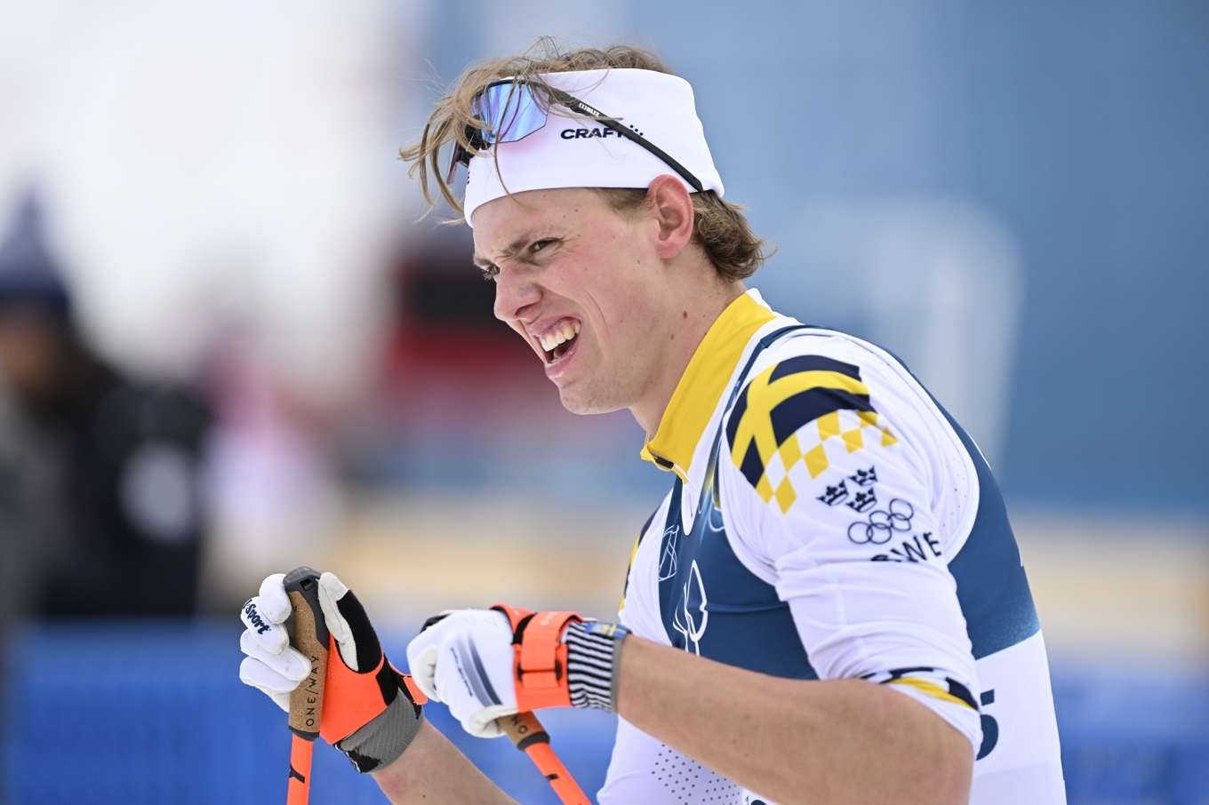 Anton Grahn tog brons på U23-VM i Lillehammer. Arkivbild. Foto: Christine Olsson/TT
