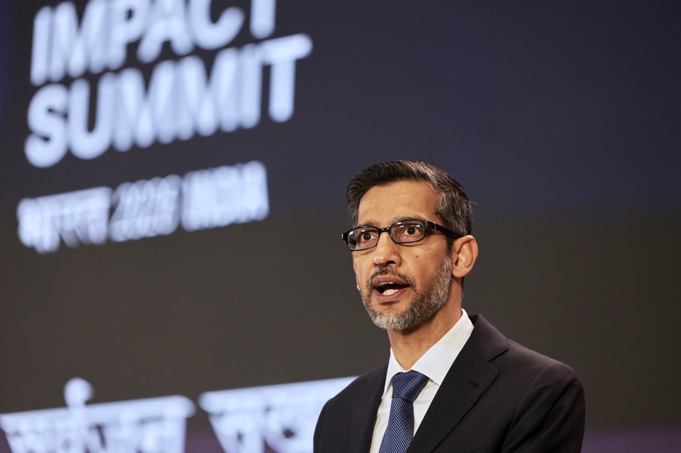 Googles vd Sundar Pichai. Arkivbild. Foto: AP/TT