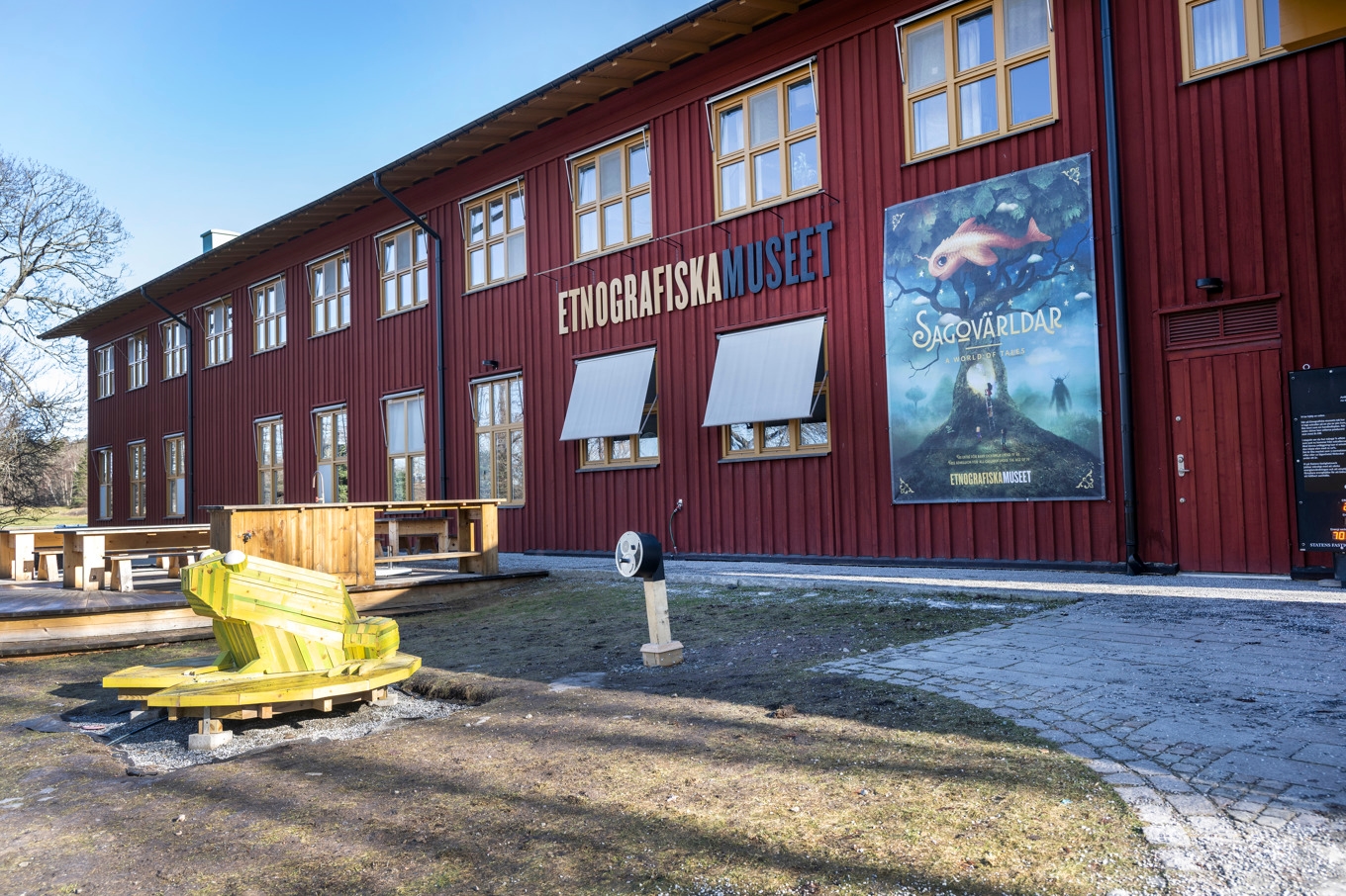 Etnografiska museet i Stockholm föreslås få höjd hyra med 57 procent. Foto: Anders Wiklund/TT