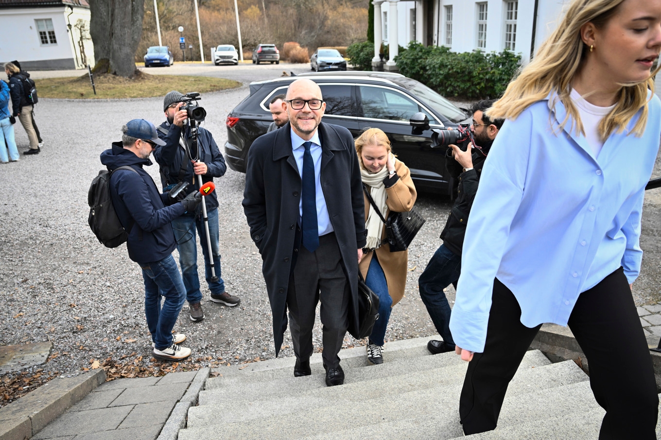 Johan Britz (L), arbetsmarknadsminister. Foto: Fredrik Sandberg/TT