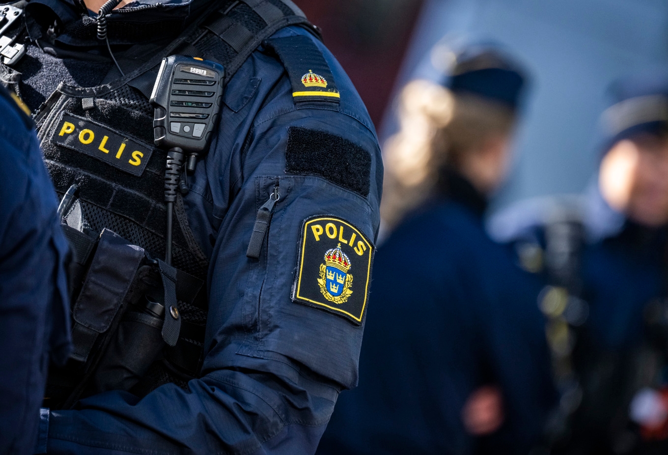 Två män har gripits efter en skjutning i Halmstad. Arkivbild. Foto: Johan Nilsson / TT