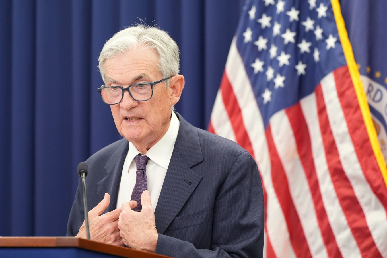 Den avgående Fed-chefen Jerome Powell. Arkivbild. Foto: Jacquelyn Martin/AP/TT