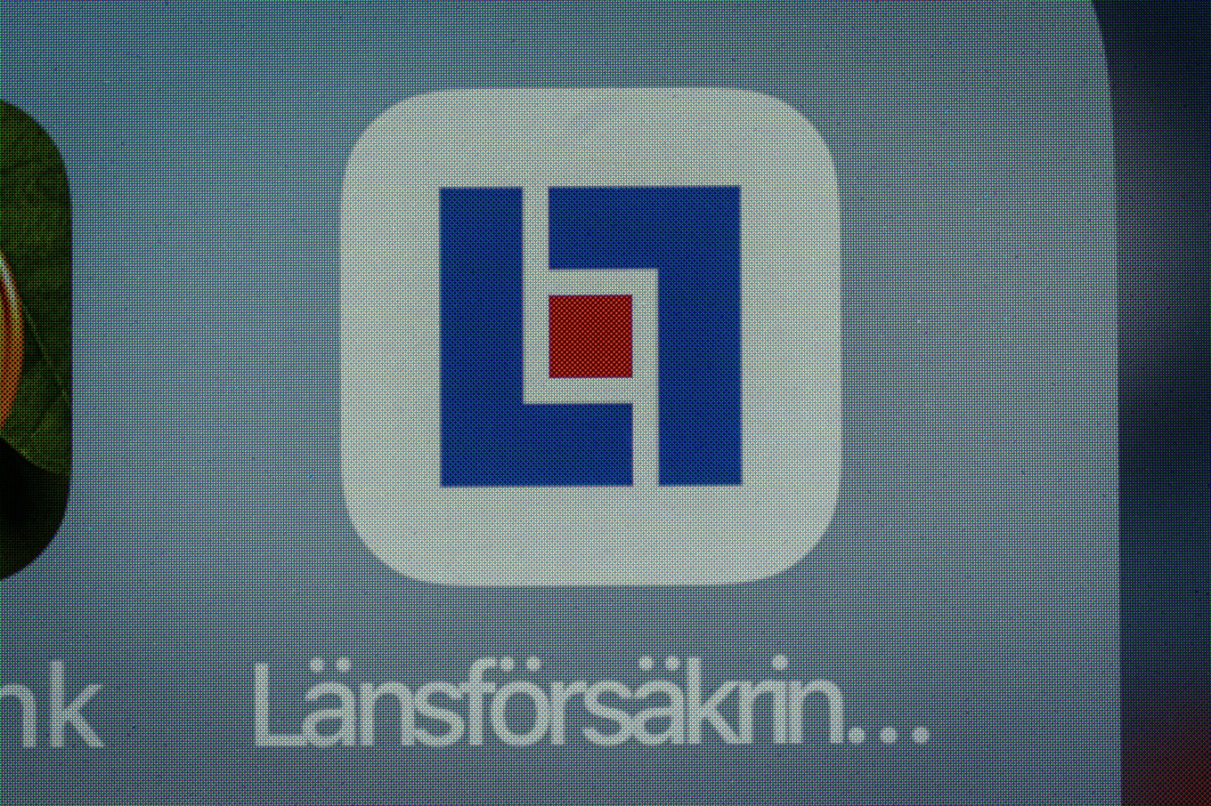 Appen länsförsäkringar bank fotograferad på en iPhone. Arkivbild. Foto: Magnus Lejhall/TT