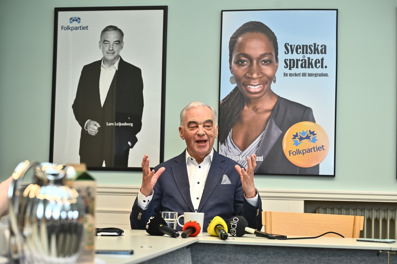 Tidigare partiledaren för Folkpartiet Lars Leijonborg (L) ska kandidera till riksdagen för Liberalerna. Foto: Claudio Bresciani/TT