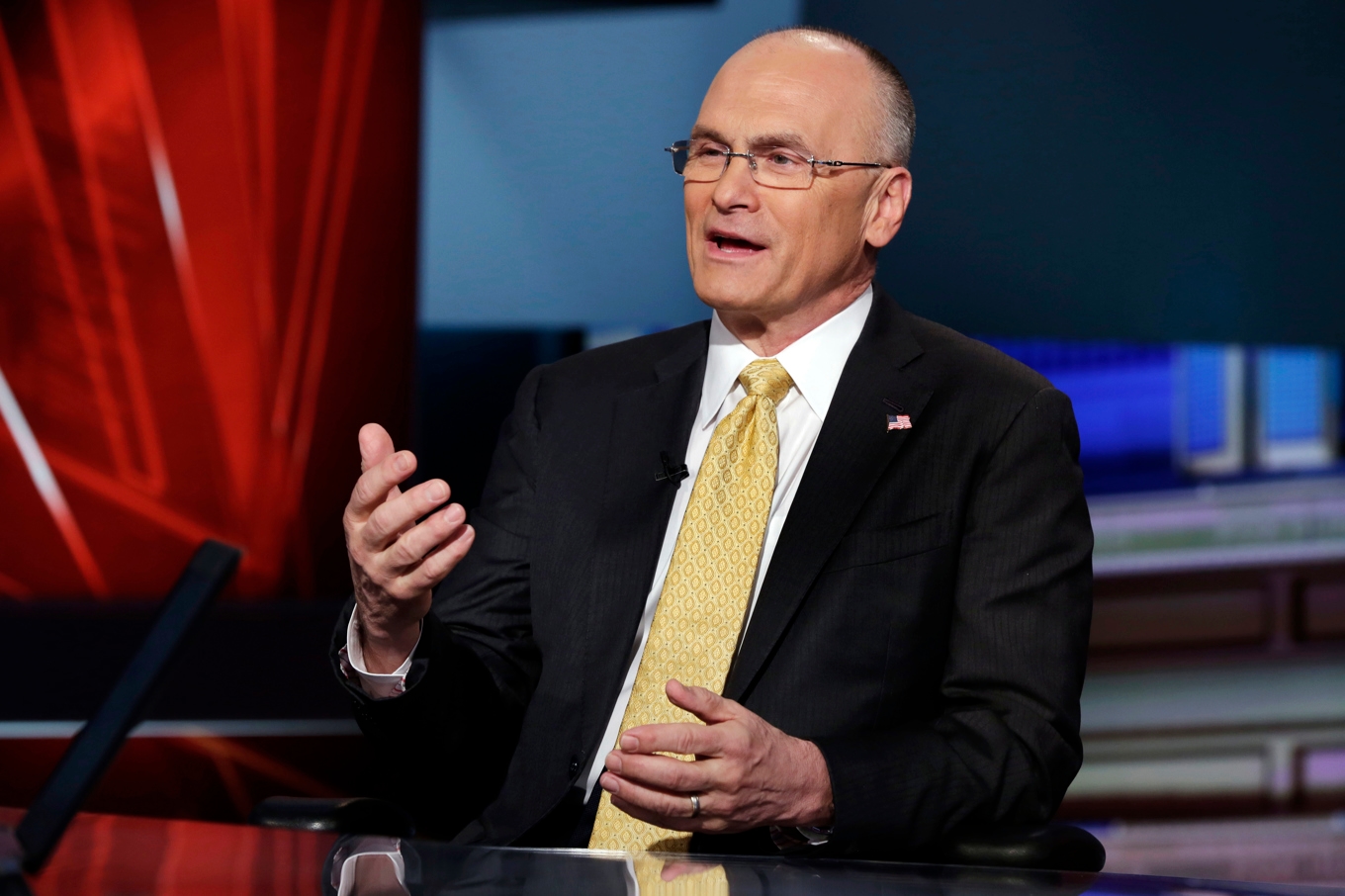 Andrew Puzder är USA:s EU-ambassadör sedan i höstas, med en bakgrund som vd för ett storbolag i snabbmatsbranschen. Arkivbild. Foto: Richard Drew/AP/TT