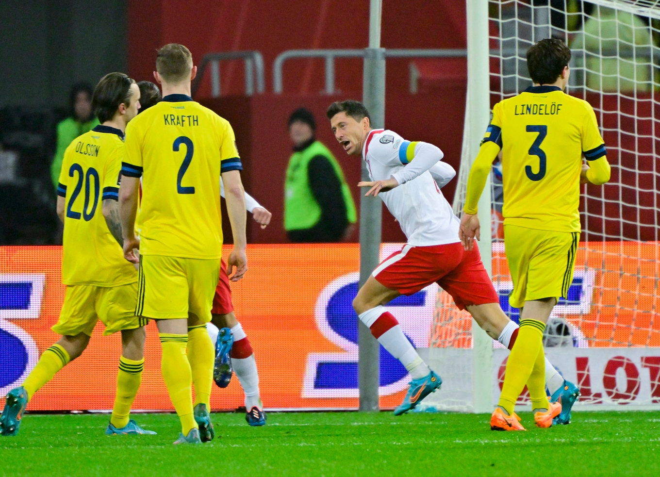 Robert Lewandowski var med och sänkte Sverige för fyra år sedan. Foto: Jonas Ekströmer/TT