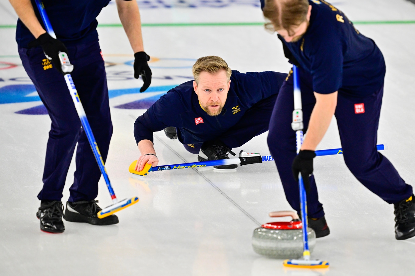 Sveriges skipper Niklas Edin. Arkivbild. Foto: Jonas Ekströmer/TT