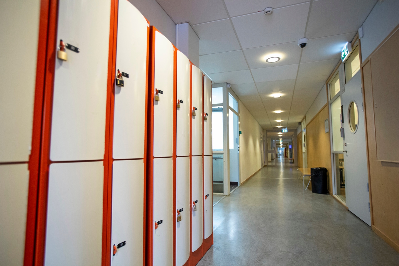 Ett bombhot har riktats mot en skola i Kungsbacka kommun. Arkivbild. Foto: Martina Holmberg/TT