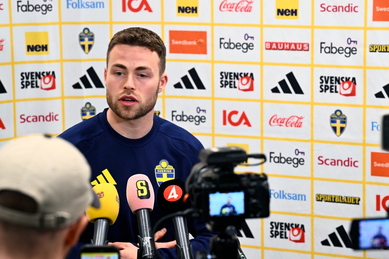 Gabriel Gudmundsson. Foto: Fredrik Sandberg/TT