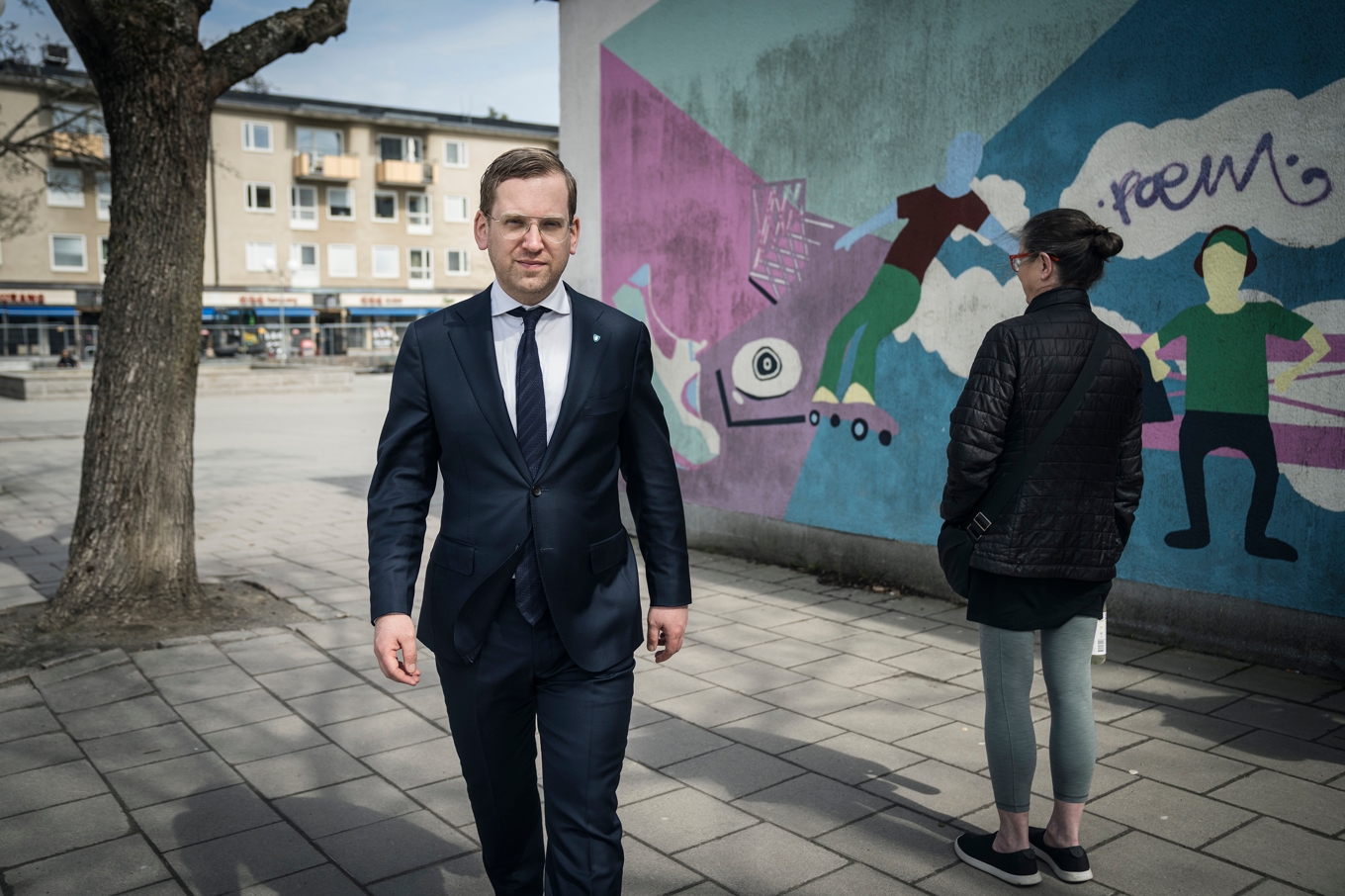 Stockholms social- och trygghetsborgarråd Alexander Ojanne (S). Arkivbild. Foto: Anna Tärnhuvud/SvD/TT