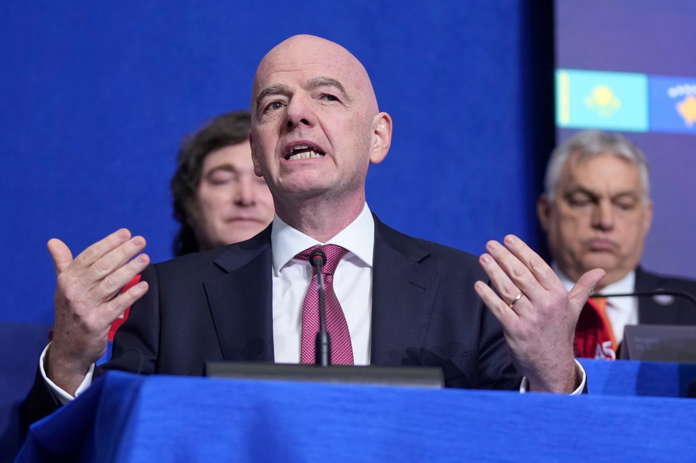 Gianni Infantino. Arkivbild. Foto: Mark Schiefelbein /AP/TT
