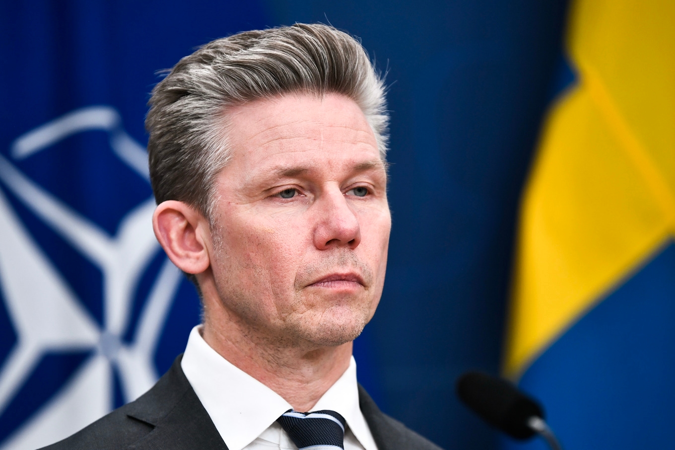 Försvarsminister Pål Jonson (M). Arkivbild. Foto: Lars Schröder/TT