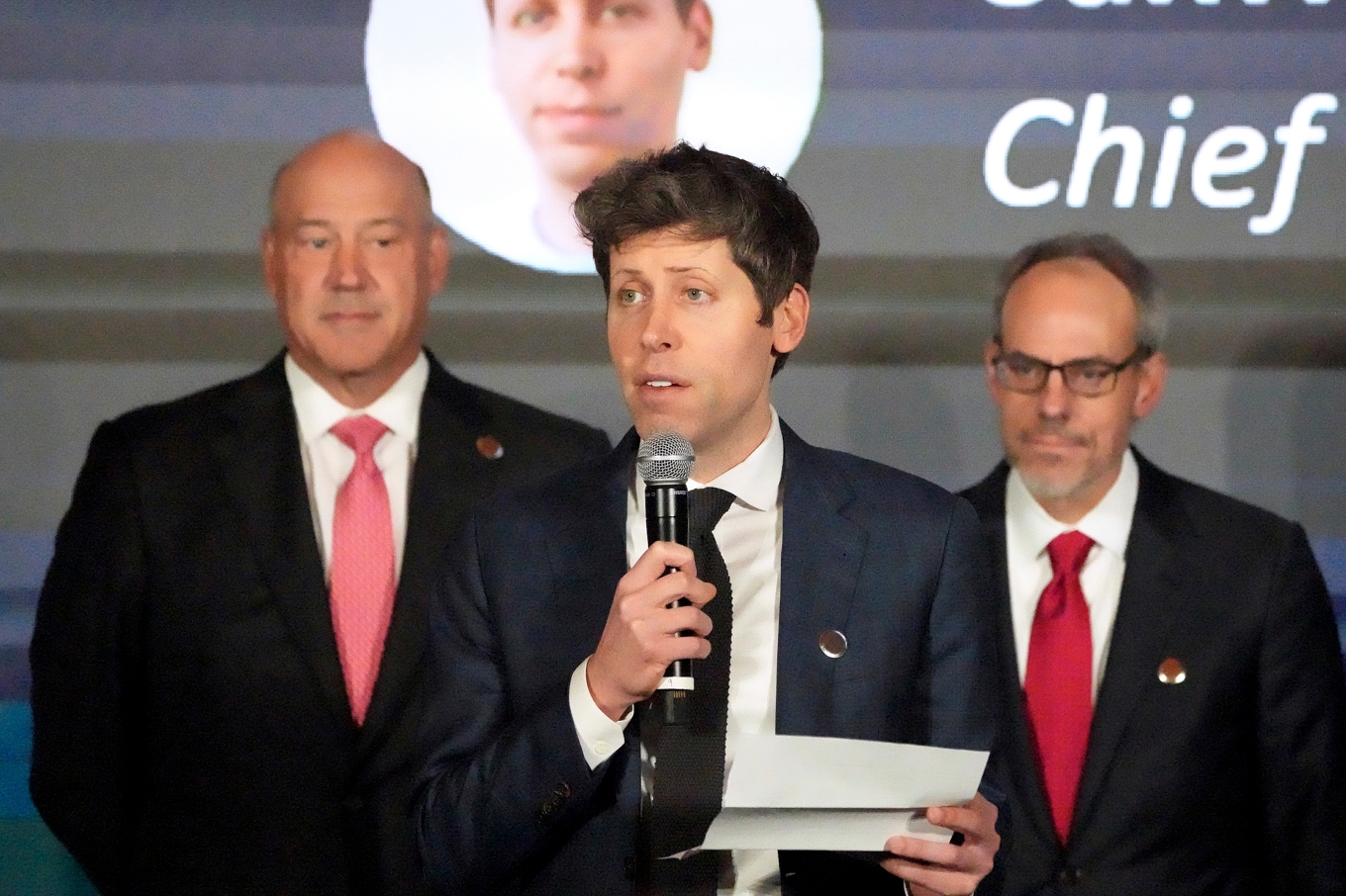 Open AI:s vd Sam Altman. Arkivbild. Foto: Bryan R Smith/AP/TT