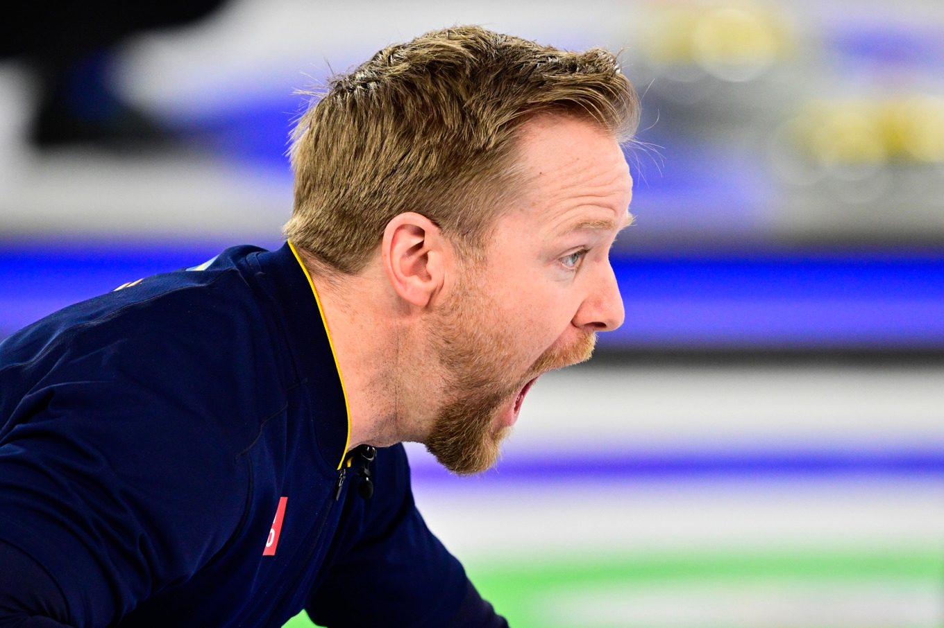 Niklas Edin hade en mindre lyckad dag i USA. Arkivbild. Foto: Jonas Ekströmer/TT