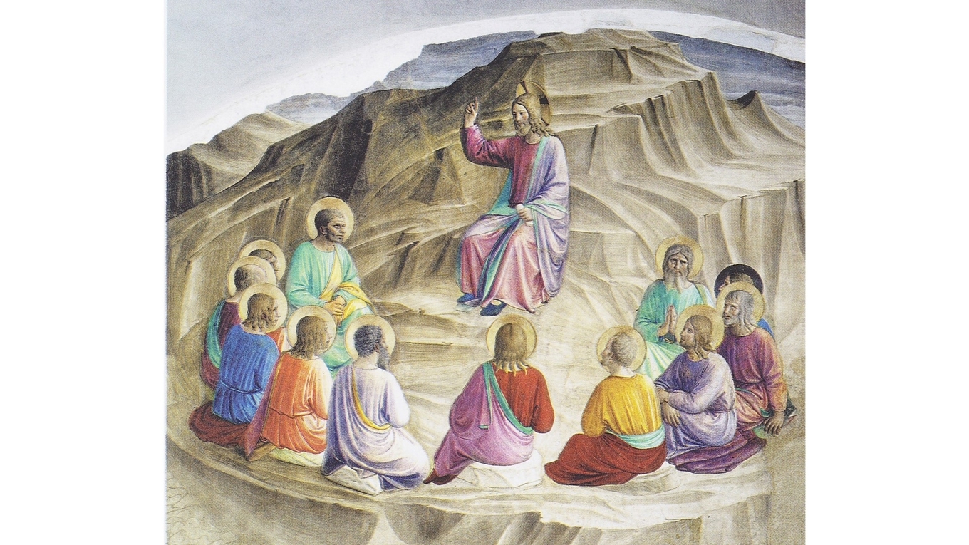 Mycket finns att upptäcka i Bibeln, också sådant som blivit självklart för oss, som Jesu bergspredikan. Målning av Fra Angelico (1397–1455). Foto: Wikimedia Commons