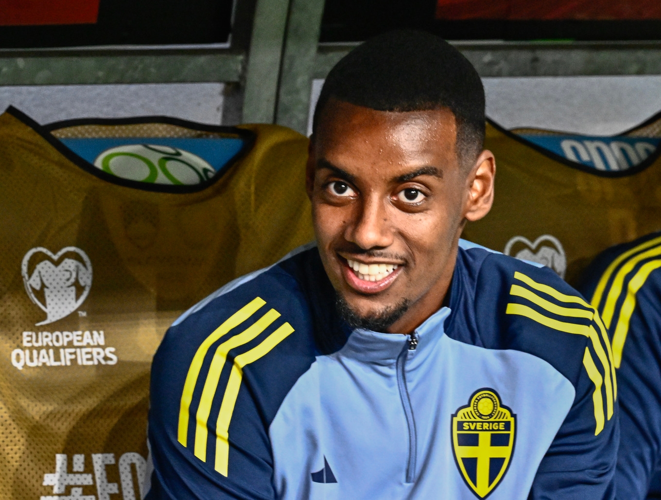 Alexander Isak är nära speltid igen efter skadan i december. Arkivbild. Foto: Jonas Ekströmer/TT