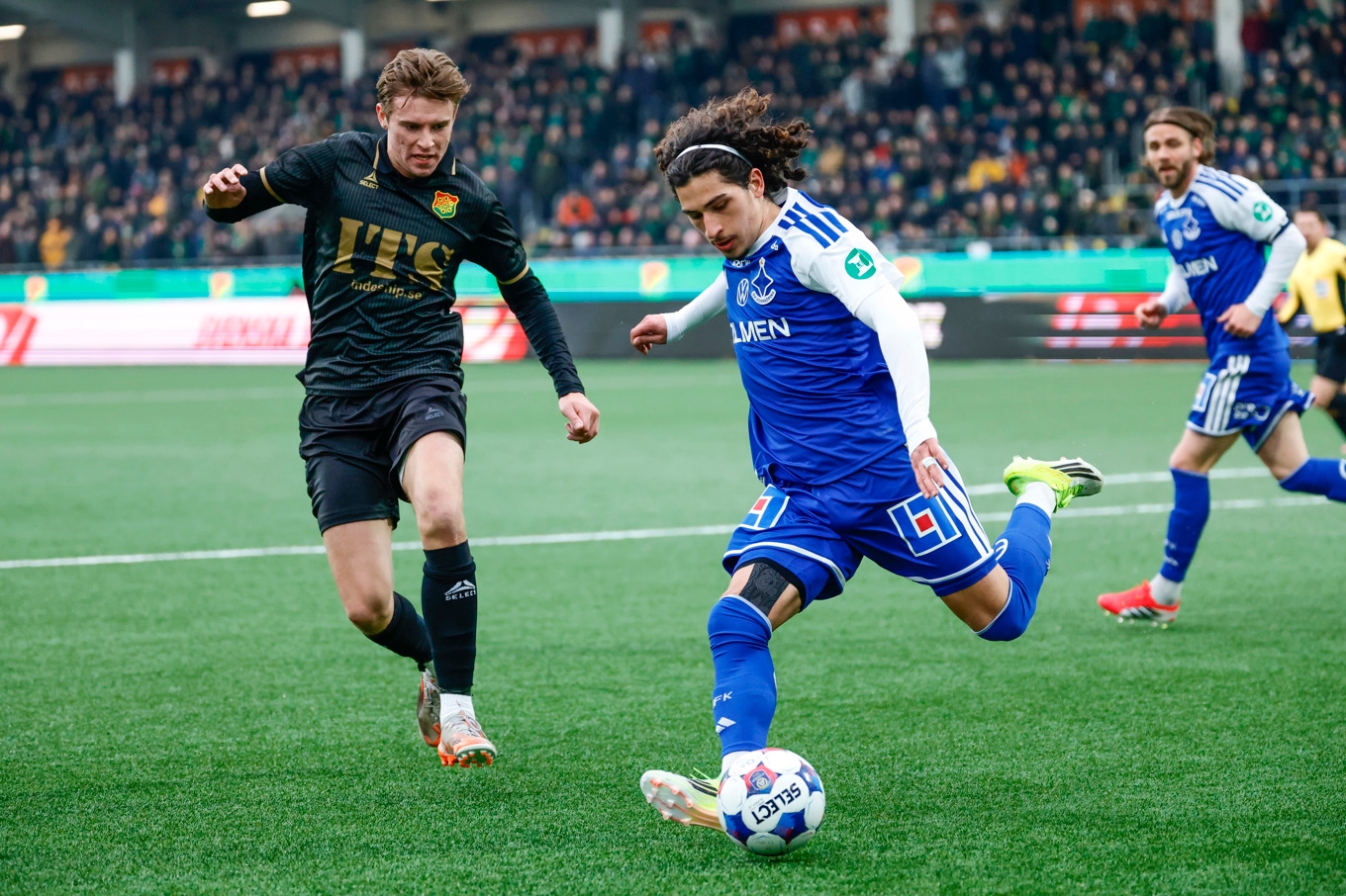 Elias Jemal gjorde matchens första mål. Arkivbild. Foto: Adam Ihse/TT