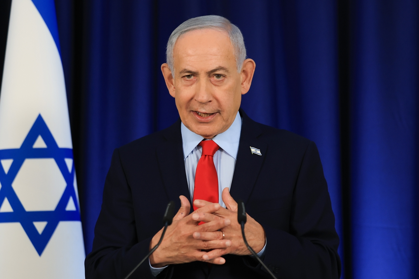 Benjamin Netanyahu. Arkivbild. Foto: Ronen Zvulun /AP/TT