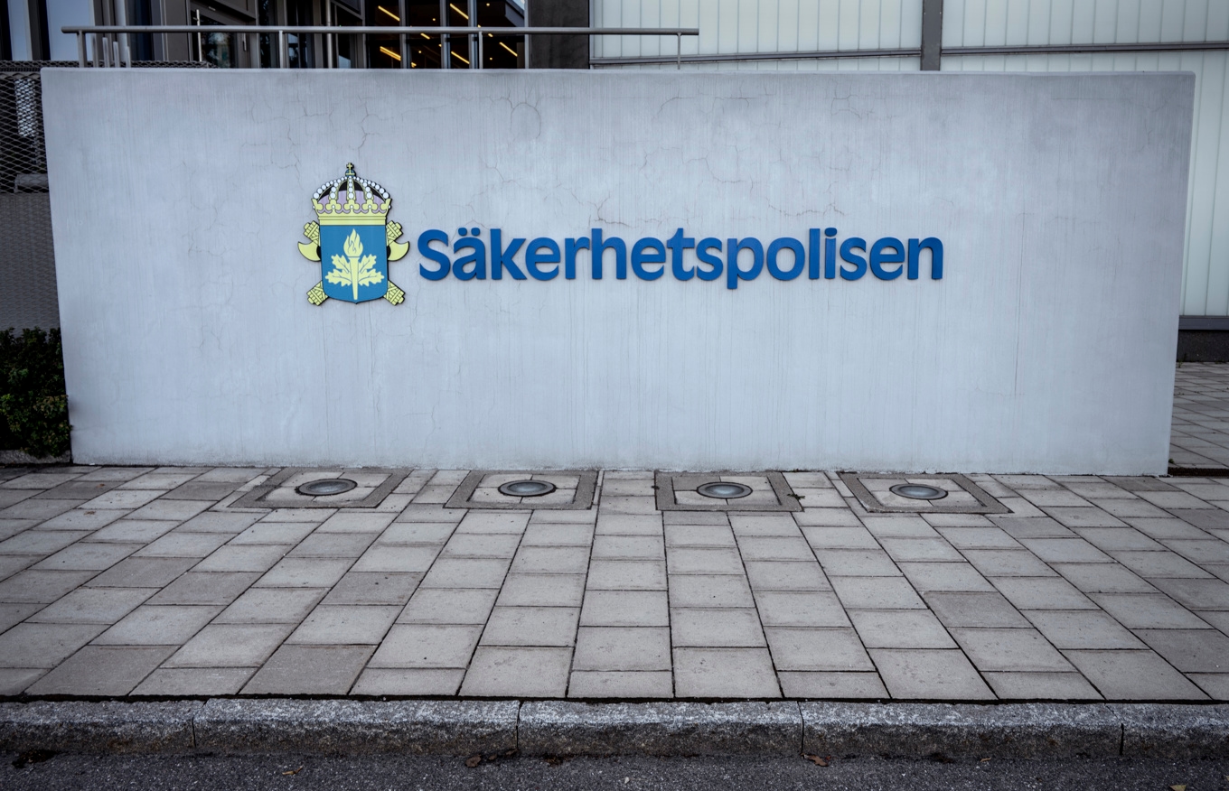 Säkerhetspolisen bedriver utredningen. Arkivbild. Foto: Anders Wiklund/TT