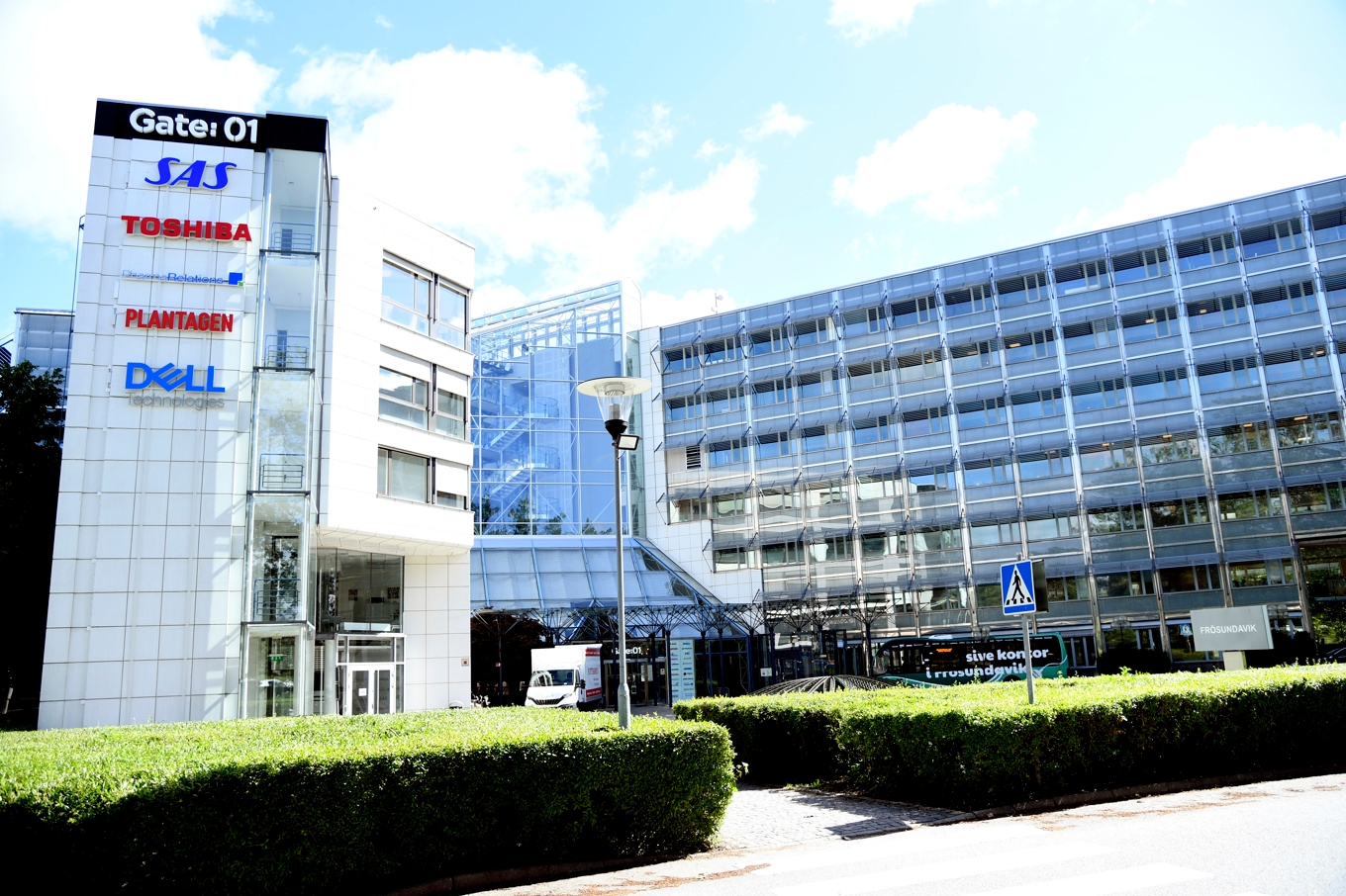 SAS gamla huvudkontor i Frösundavik norr om Stockholm. Foto: Lars Schröder /TT